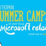 Free Microsoft YouthSpark summer camp in Palo Alto, California and other Microsoft retail stores